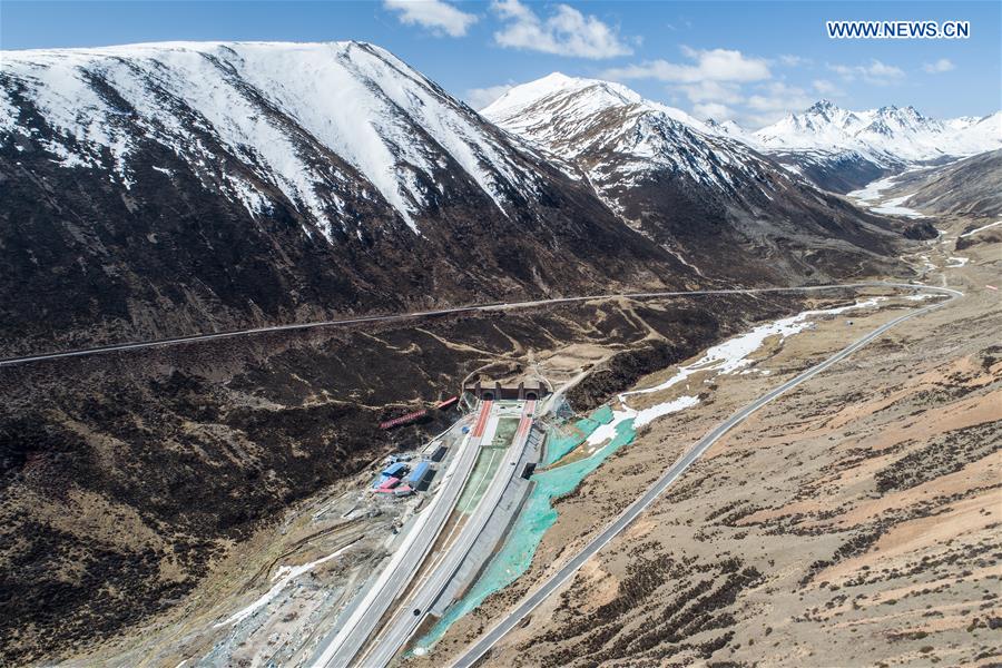 World's highest highway tunnel opens to traffic in China's Tibet