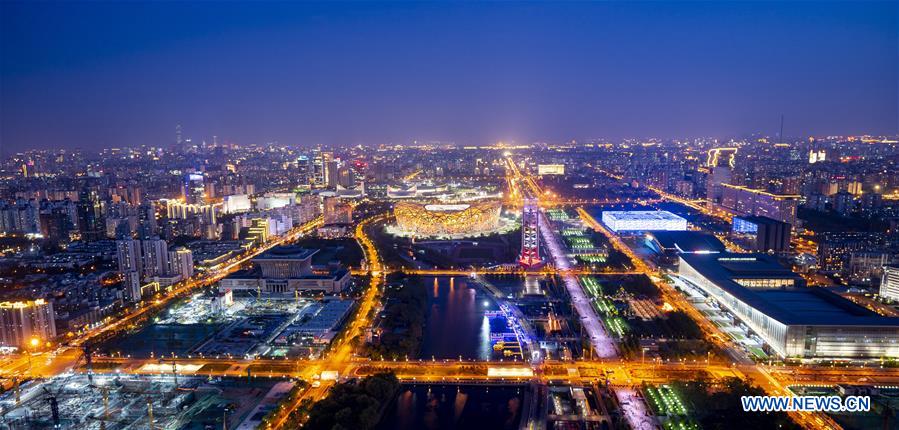 CHINA-BEIJING-LIGHT-NIGHT VIEW (CN)