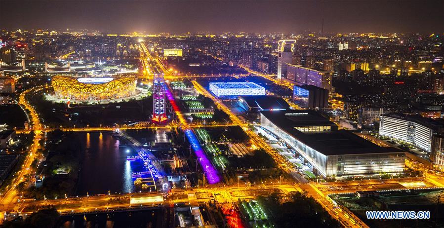 CHINA-BEIJING-LIGHT-NIGHT VIEW (CN)