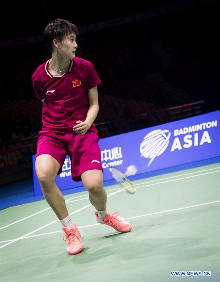 (SP)CHINA-WUHAN-BADMINTON-ASIA CHAMPIONSHIP 2019