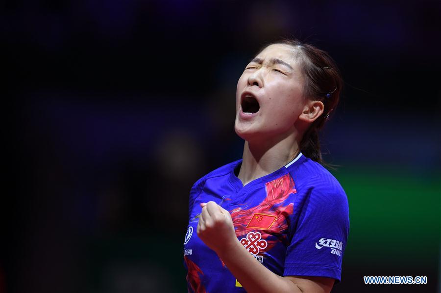 (SP)HUNGARY-BUDAPEST-TABLE TENNIS-WORLD CHAMPIONSHIPS-DAY 7