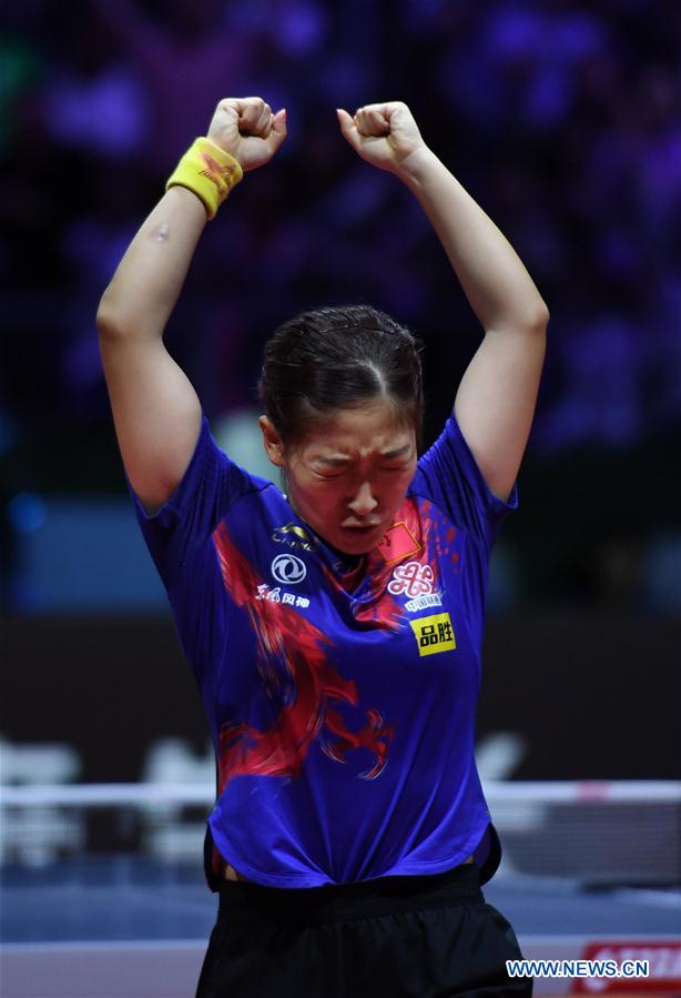(SP)HUNGARY-BUDAPEST-TABLE TENNIS-WORLD CHAMPIONSHIPS-DAY 7