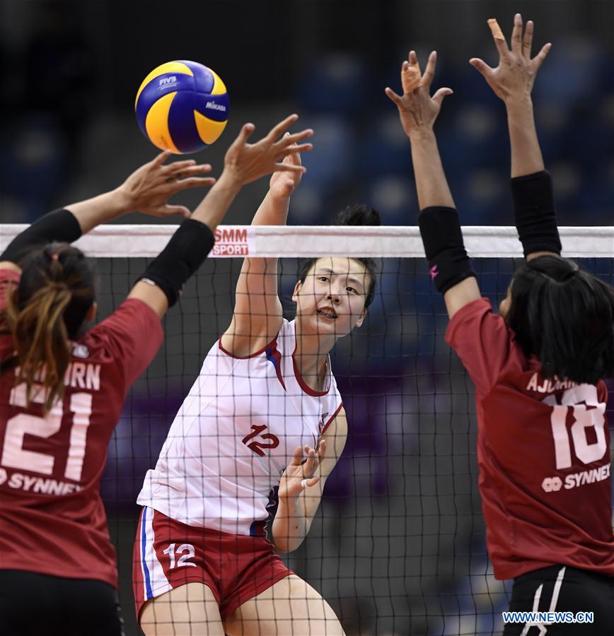 (SP)CHINA-TIANJIN-VOLLEYBALL-ASIAN WOMEN'S CLUB CHAMPIONSHIP