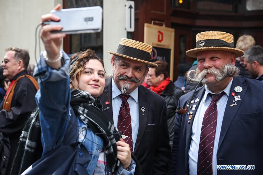 BELGIUM-BRUSSELS-MOUSTACHE
