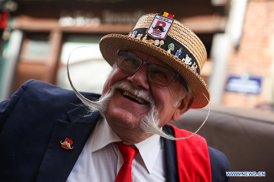 BELGIUM-BRUSSELS-MOUSTACHE
