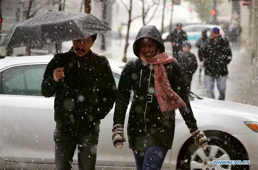  U.S.-CHICAGO-SNOWFALL