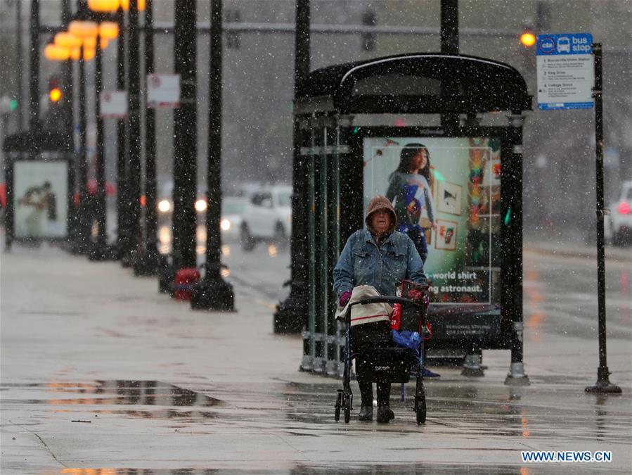  U.S.-CHICAGO-SNOWFALL