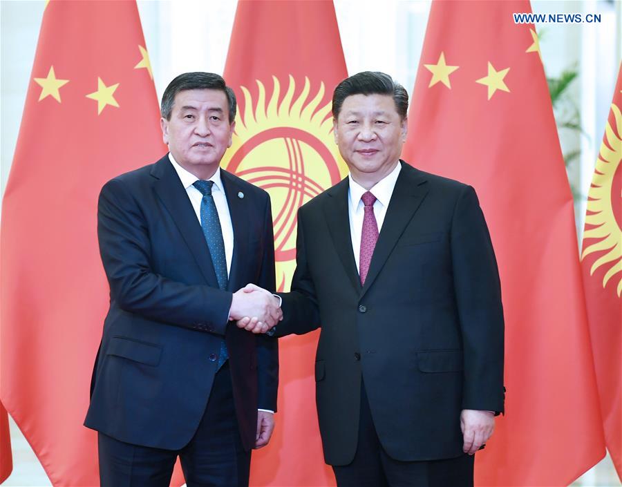 CHINA-BEIJING-XI JINPING-KYRGYZ PRESIDENT-MEETING (CN)