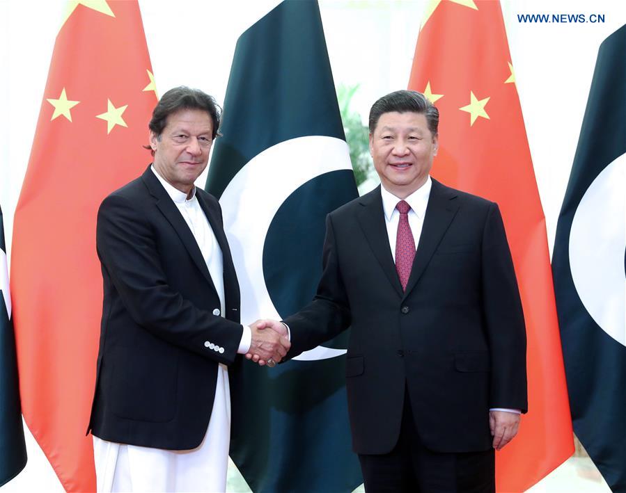 CHINA-BEIJING-XI JINPING-PAKISTANI PM-MEETING (CN)