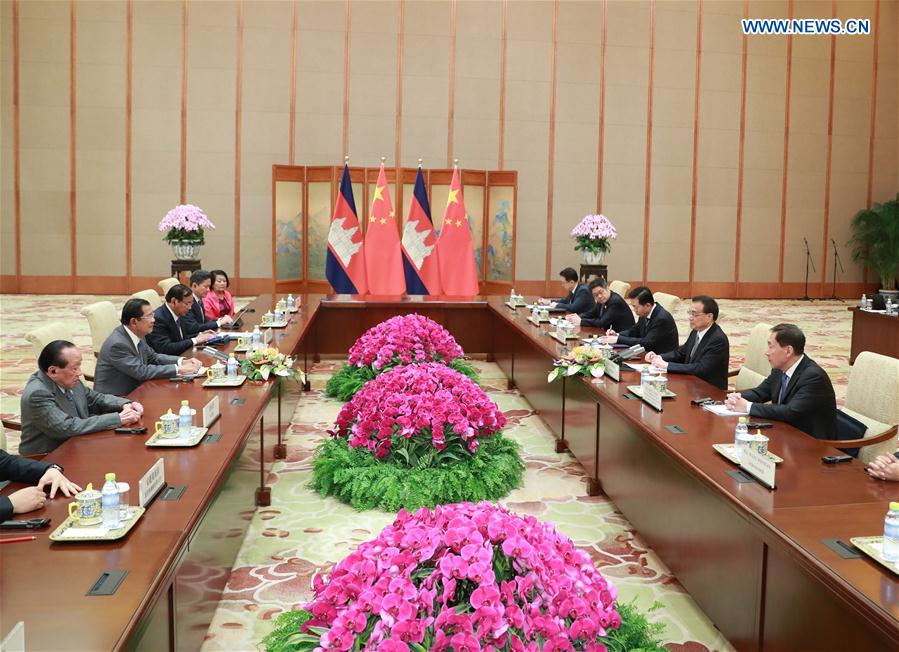 CHINA-BEIJING-LI KEQIANG-CAMBODIA-MEETING (CN)