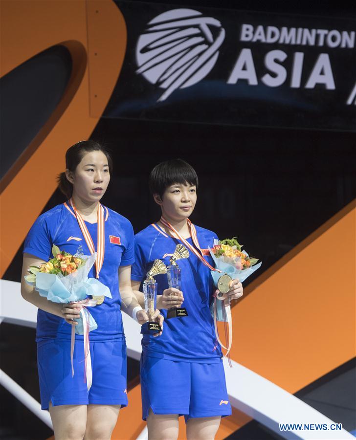 (SP)CHINA-WUHAN-BADMINTON-ASIA CHAMPIONSHIP 2019