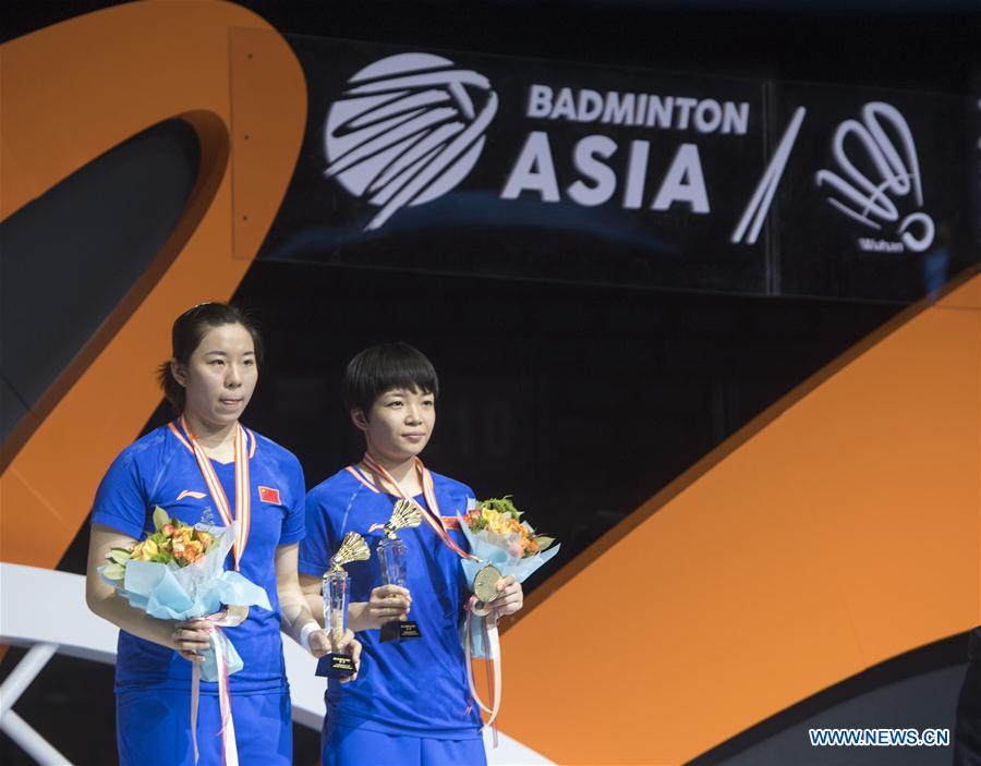 (SP)CHINA-WUHAN-BADMINTON-ASIA CHAMPIONSHIP 2019