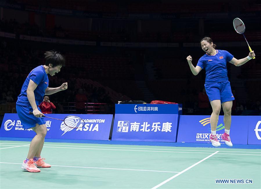 (SP)CHINA-WUHAN-BADMINTON-ASIA CHAMPIONSHIP 2019