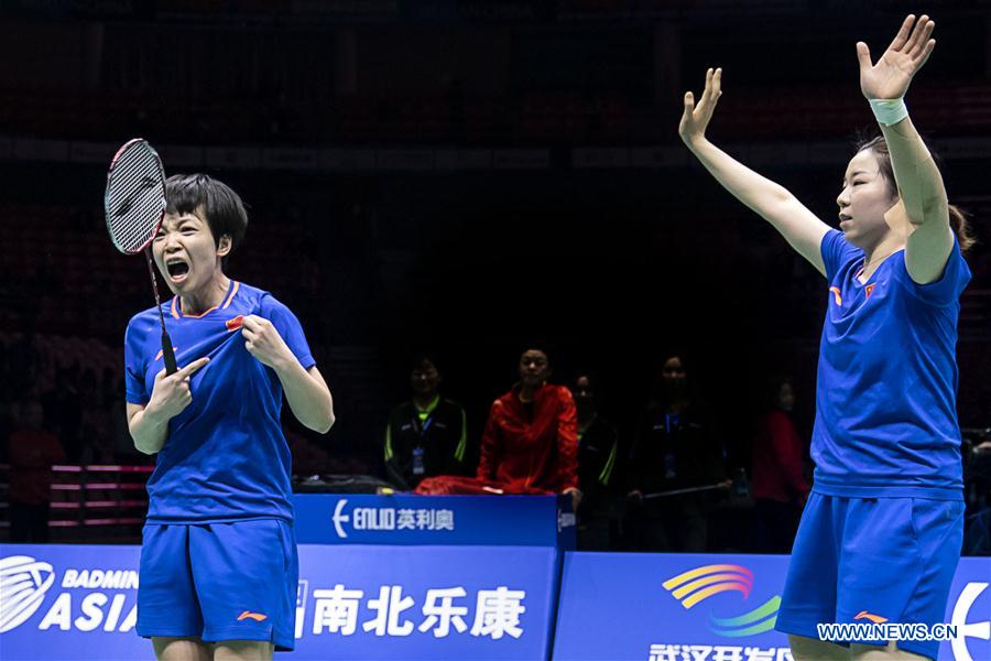 (SP)CHINA-WUHAN-BADMINTON-ASIA CHAMPIONSHIP 2019