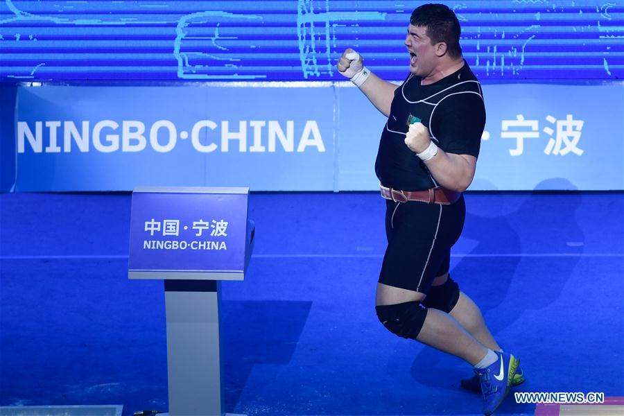 (SP)CHINA-NINGBO-WEIGHTLIFTING-ASIAN CHAMPIONSHIPS (CN)