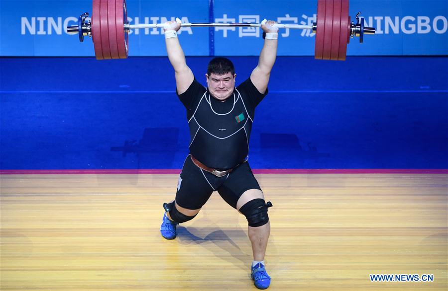 (SP)CHINA-NINGBO-WEIGHTLIFTING-ASIAN CHAMPIONSHIPS (CN)