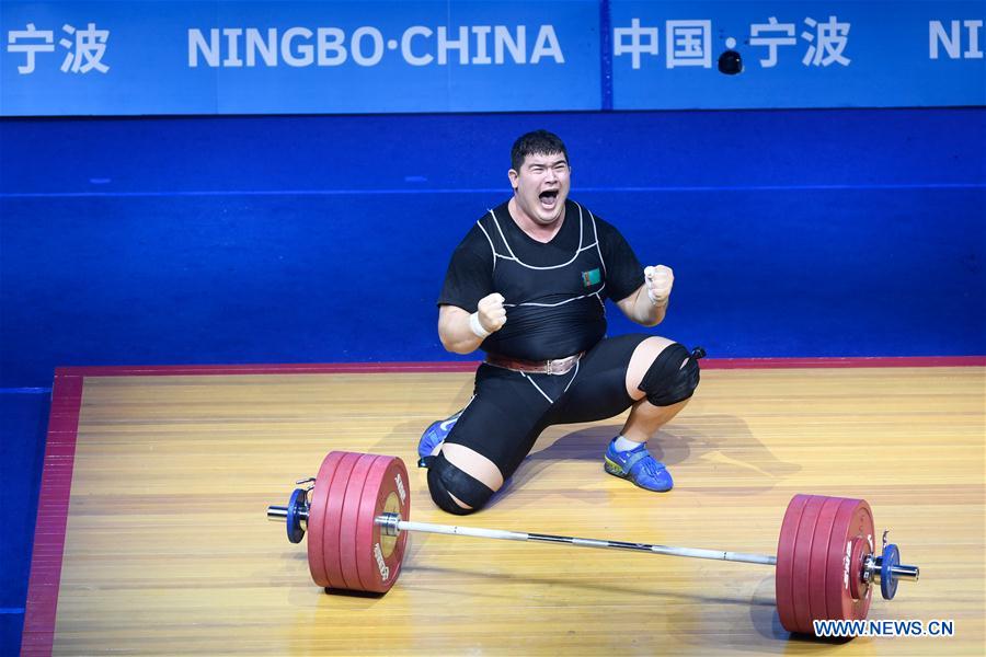 (SP)CHINA-NINGBO-WEIGHTLIFTING-ASIAN CHAMPIONSHIPS (CN)