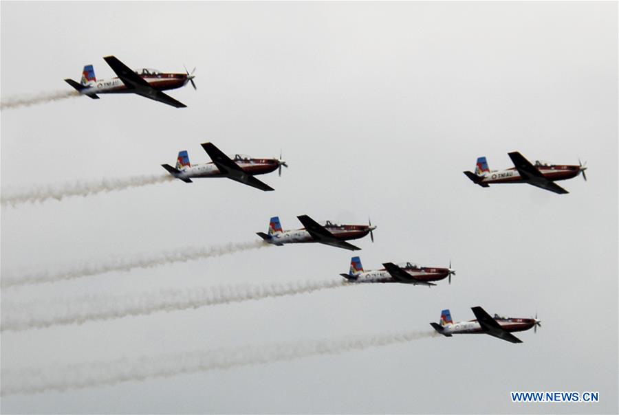 INDONESIA-MAGETAN-AEROBATIC PERFORMANCE