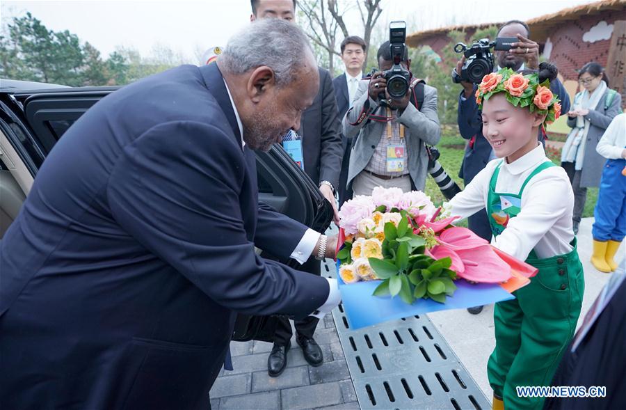 (EXPO 2019)CHINA-BEIJING-HORTICULTURAL EXPO-DJIBOUTI PAVILION-GUELLEH-VISIT (CN)