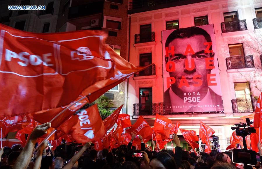 SPAIN-MADRID-ELECTION-SOCIALIST PARTY
