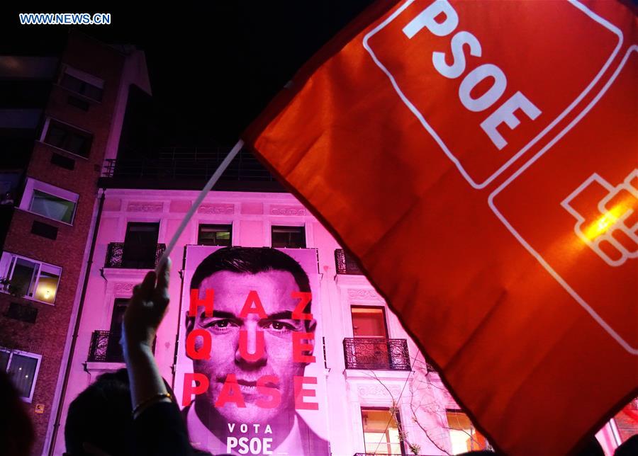 SPAIN-MADRID-ELECTION-SOCIALIST PARTY