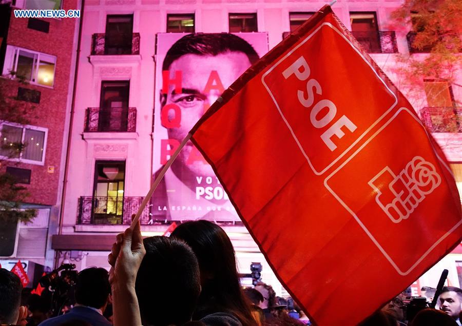 SPAIN-MADRID-ELECTION-SOCIALIST PARTY