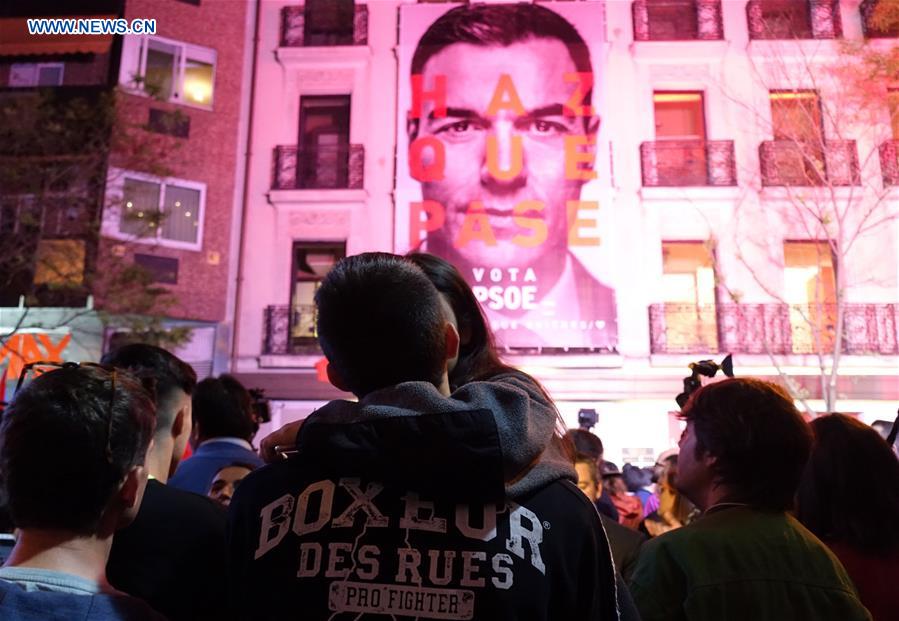 SPAIN-MADRID-ELECTION-SOCIALIST PARTY