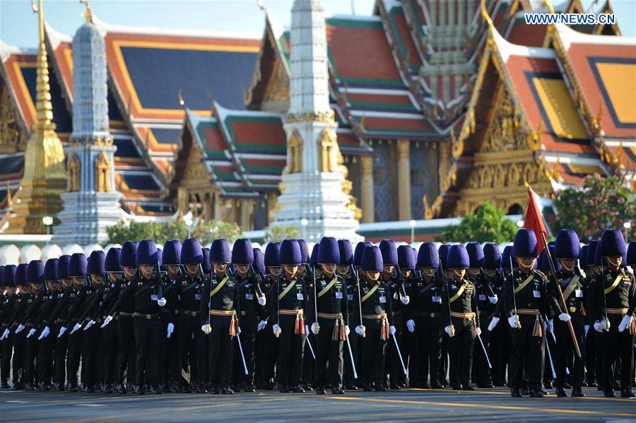 THAILAND-BANGKOK-CORONATION CEREMONY-REHEARSAL