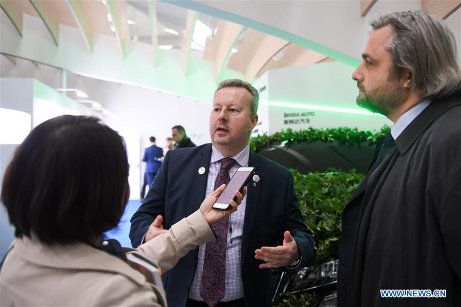 (EXPO 2019)CHINA-BEIJING-HORTICULTURAL EXPO-CZECH DEPUTY PM-INTERVIEW (CN)