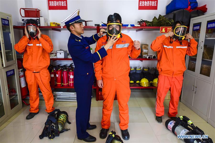 CHINA-HEBEI-PREPARATIVE FIREFIGHTERS (CN)