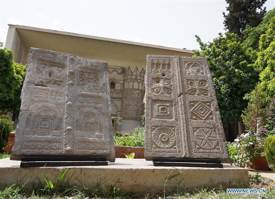 SYRIA-DAMASCUS-STOLEN ARCHAEOLOGICAL PIECES-RETURN