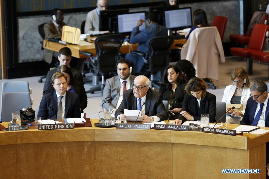 UN-SECURITY COUNCIL-ISRAELI-PALESTINIAN CONFLICT