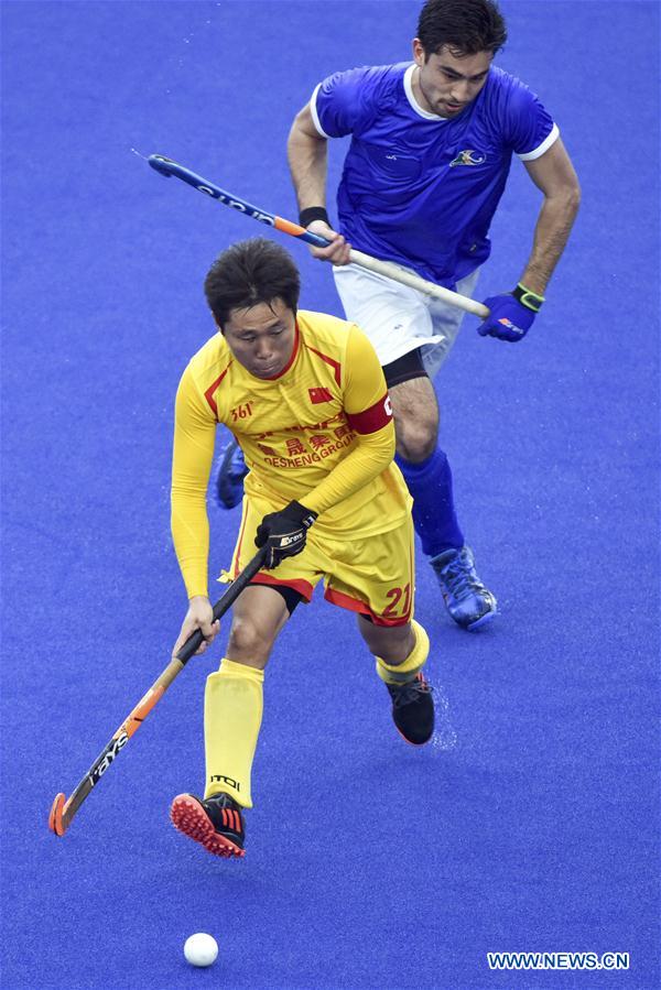 (SP)MALAYSIA-KUALA LUMPUR-HOCKEY-FIH MEN'S SERIES FINALS-CHINA VS BRAZIL