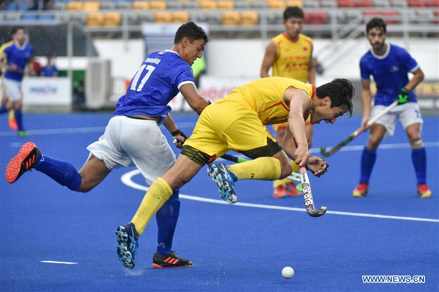 (SP)MALAYSIA-KUALA LUMPUR-HOCKEY-FIH MEN'S SERIES FINALS-CHINA VS BRAZIL