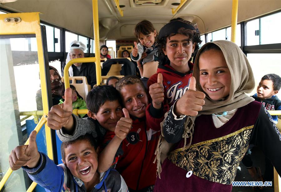 SYRIA-HOMS-RUKBAN CAMP-DISPLACED