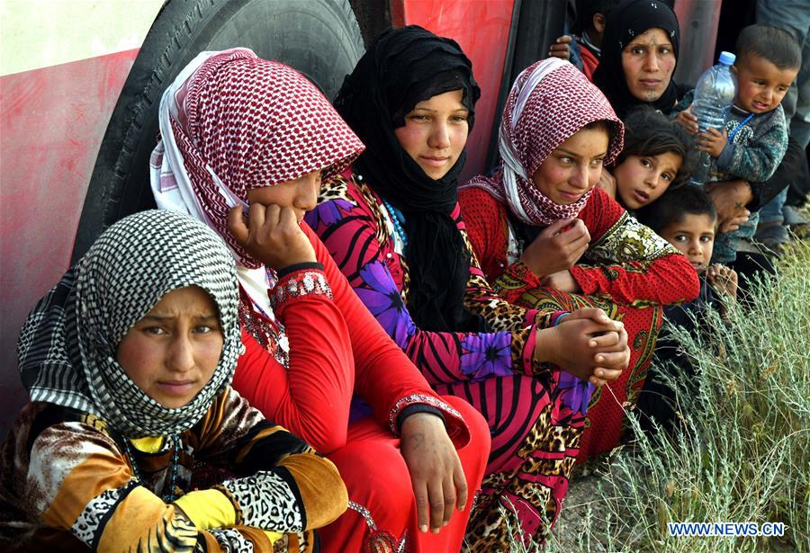 SYRIA-HOMS-RUKBAN CAMP-DISPLACED