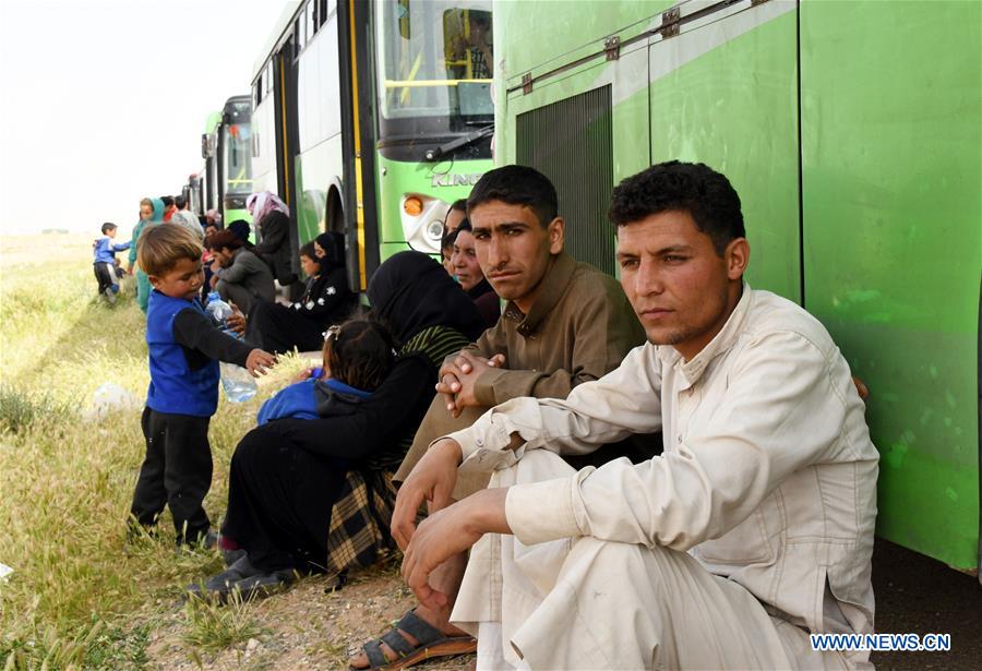 SYRIA-HOMS-RUKBAN CAMP-DISPLACED