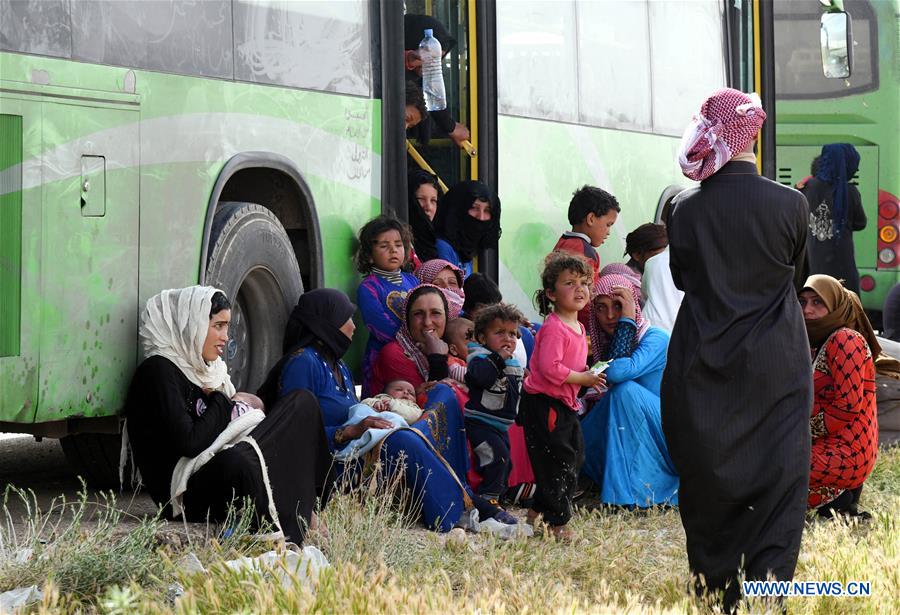 SYRIA-HOMS-RUKBAN CAMP-DISPLACED
