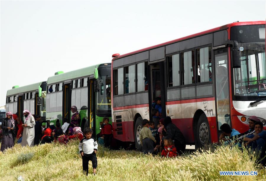 SYRIA-HOMS-RUKBAN CAMP-DISPLACED