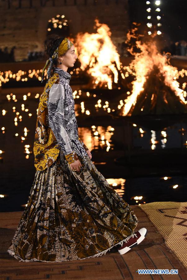 MOROCCO-MARRAKECH-CHRISTIAN DIOR-FASHION SHOW
