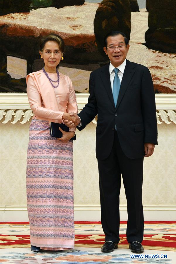 CAMBODIA-PHNOM PENH-MYANMAR'S AUNG SAN SUU KYI-VISIT