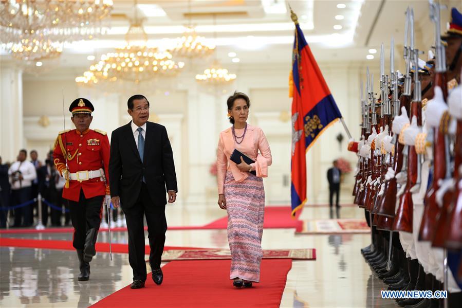 CAMBODIA-PHNOM PENH-MYANMAR'S AUNG SAN SUU KYI-VISIT