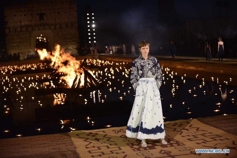 MOROCCO-MARRAKECH-CHRISTIAN DIOR-FASHION SHOW