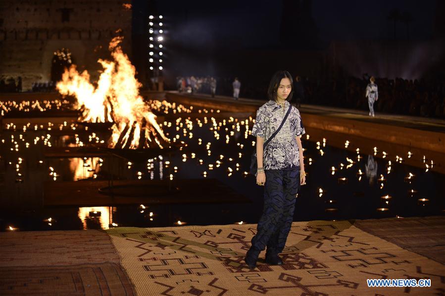 MOROCCO-MARRAKECH-CHRISTIAN DIOR-FASHION SHOW