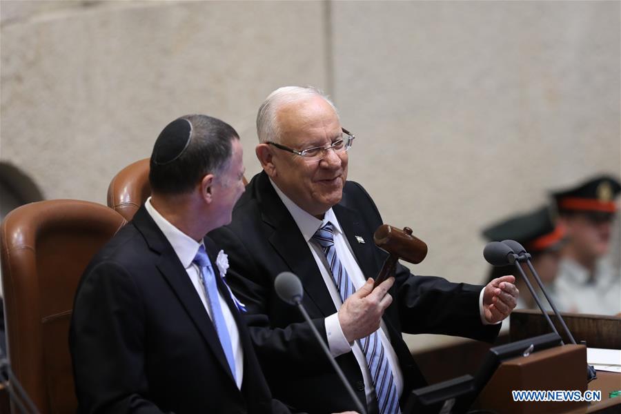 MIDEAST-JERUSALEM-ISRAEL-NEW KNESSET-INAUGURATION