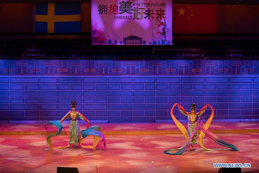 SWEDEN-STOCKHOLM-CHINESE STUDENTS-PERFORMANCE