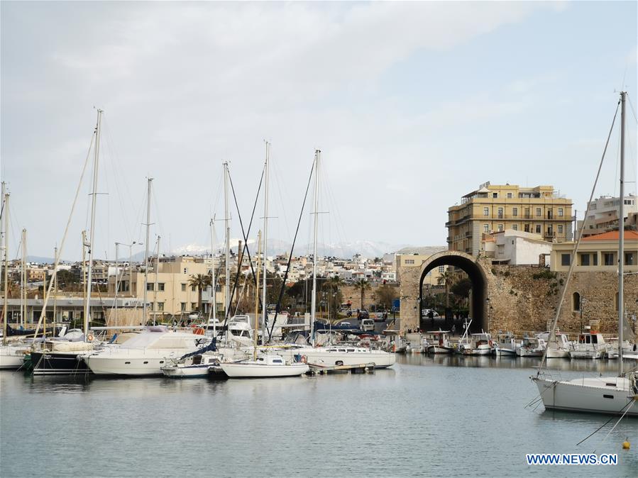 GREECE-CRETE-HERAKLION-CITY SIGHT