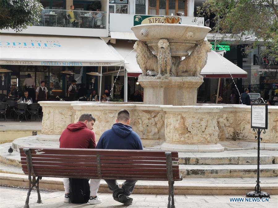 GREECE-CRETE-HERAKLION-CITY SIGHT