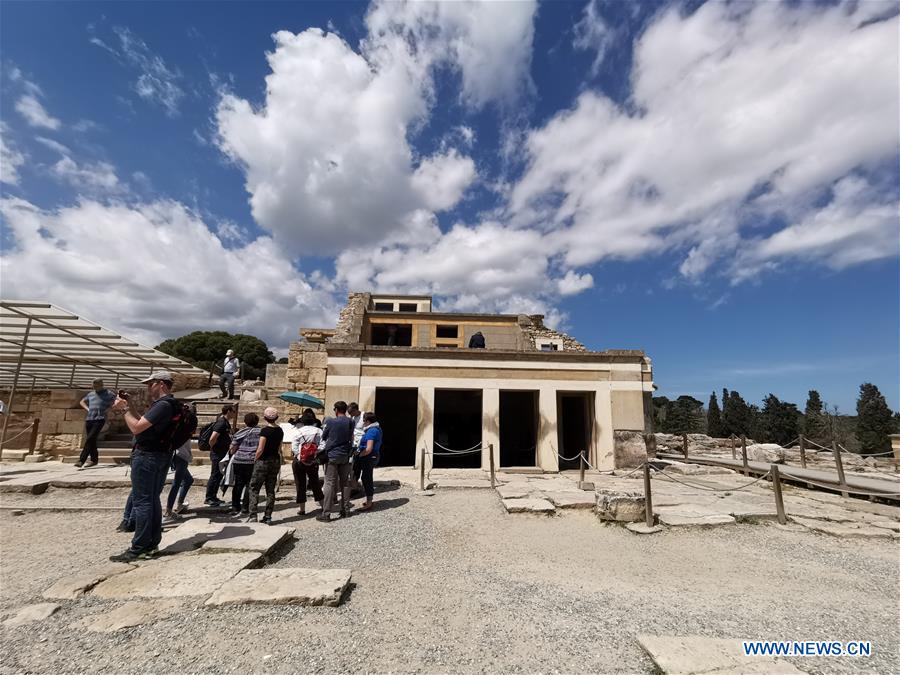 GREECE-CRETE-ARCHAEOLOGICAL SITE-KNOSSOS