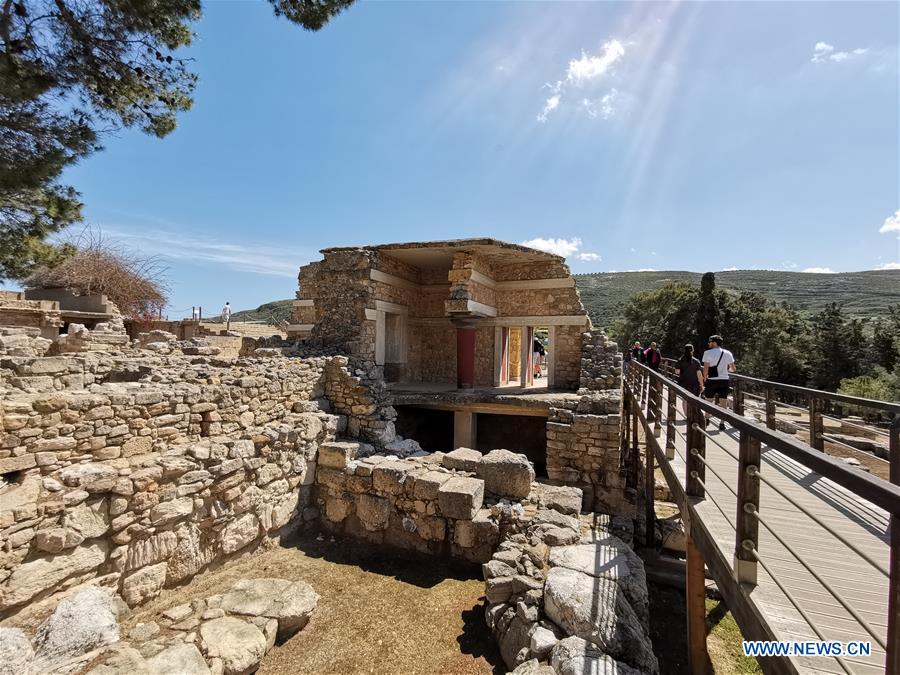 GREECE-CRETE-ARCHAEOLOGICAL SITE-KNOSSOS